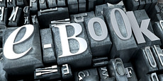 Publishing-your-ebook illustration writing "e-book "