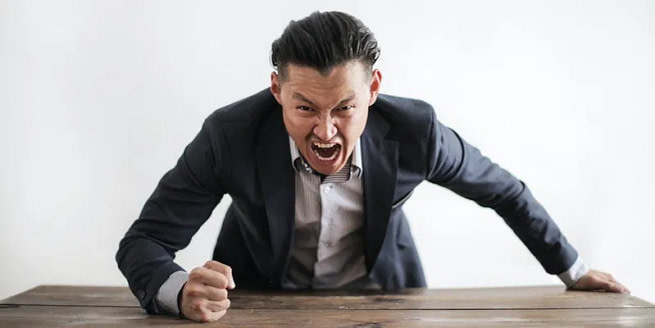 Anger-Management-Therapy An angry man yelling